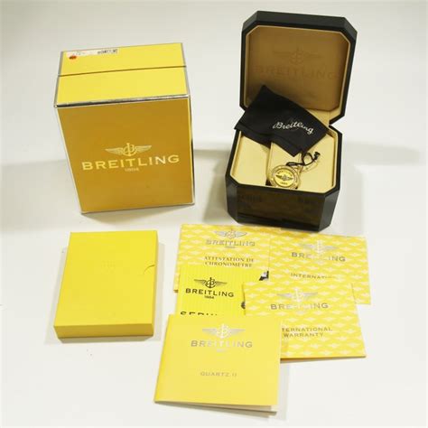 breitling watch packaging|original Breitling watch box.